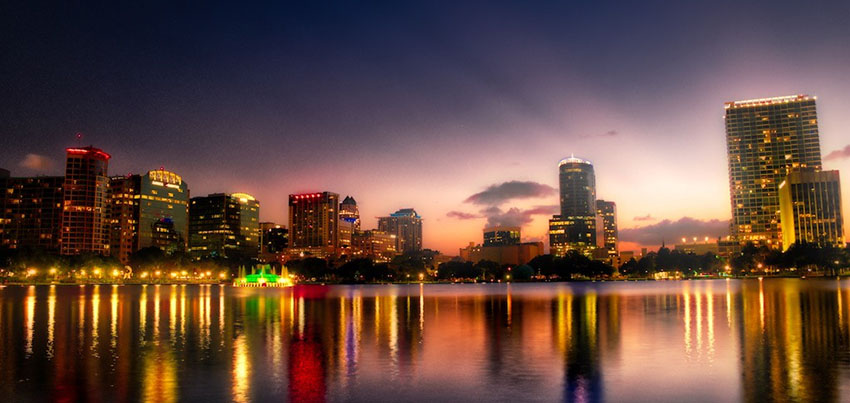 Lake Eola Night