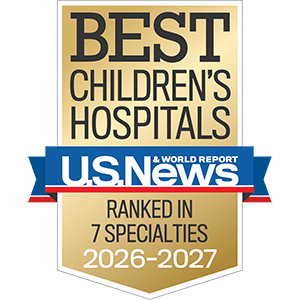 U.S. News and World Report Best Children's Hospitals 2026-2027