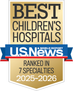 U.S. News and World Report Best Childrens Hospitals 2025-2026