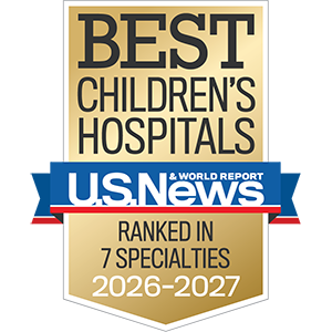 U.S. News and World Report Best Children's Hospitals 2026-2027