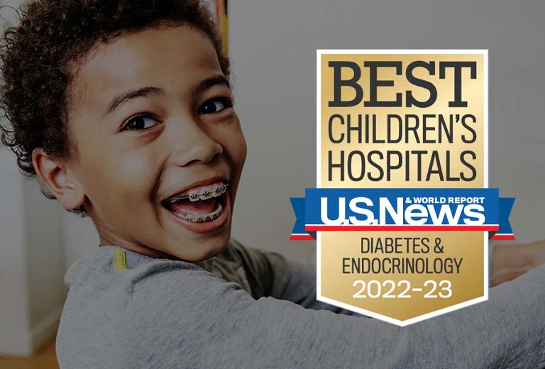 Best Children's Hospitals Diabetes & Endocrinology 2022-23 U.S. News & World Report