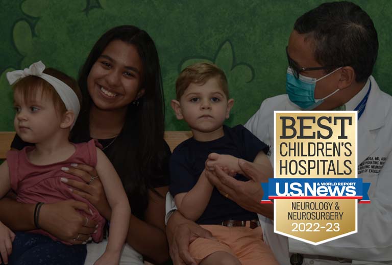 Best Children's Hospitals Neurology & Neurosurgery 2022-23 U.S. News & World Report