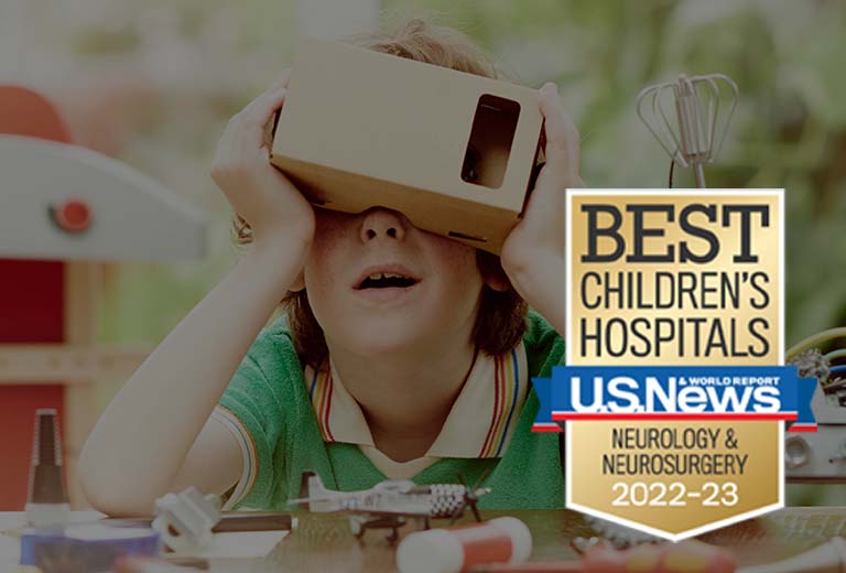 Best Children's Hospitals Neurology & Neurosurgery 2022-23 U.S. News & World Report