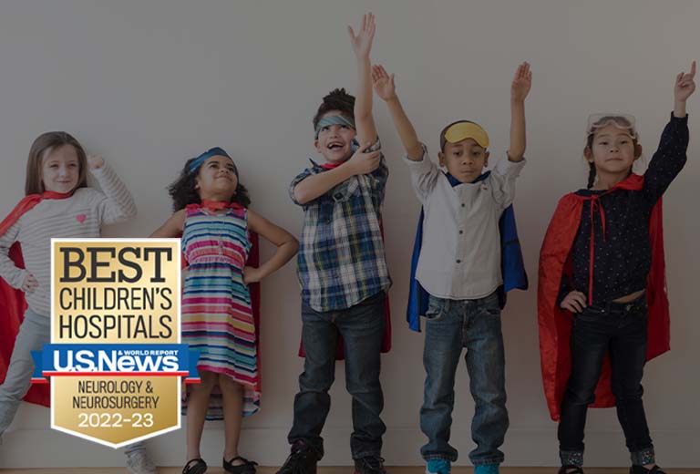 Best Children's Hospitals Neurology & Neurosurgery 2022-23 U.S. News & World Report