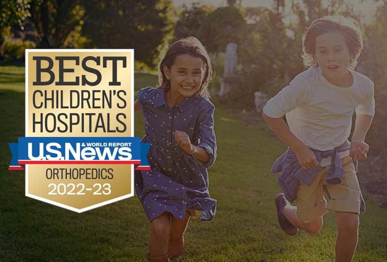 Best Children's Hospitals Orthopedics 2022-23 U.S. News & World Report