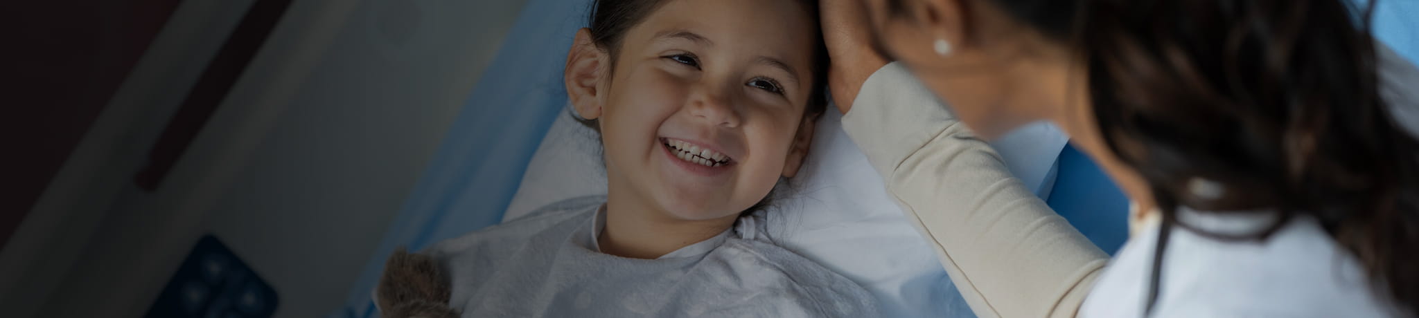 Doctor checking up on girl