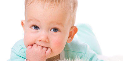 Baby with Hand in Mouth