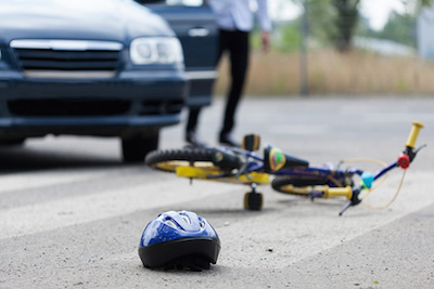 Bike Crash with Vehicle