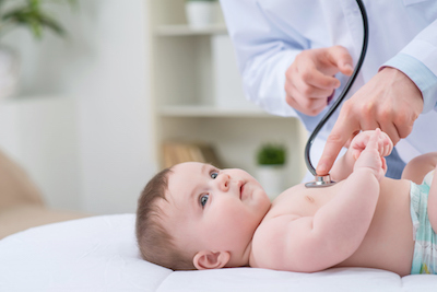 Baby at Pediatrician Office