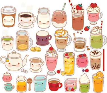 Sugary Drinks Cartoon Photos