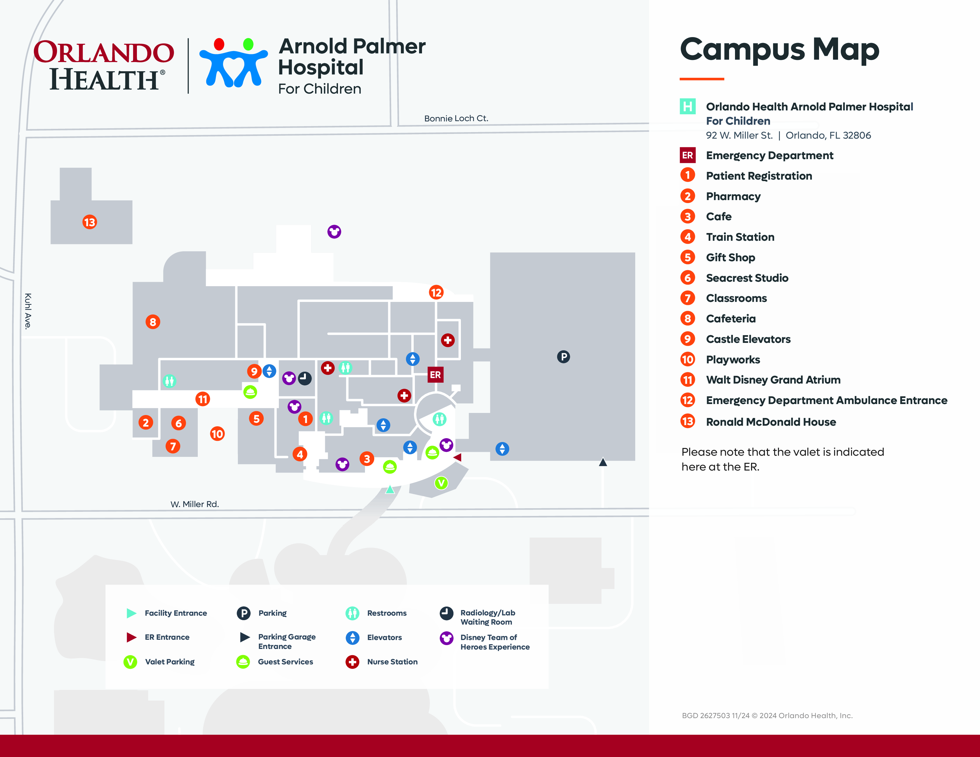 APH Visitor Guide Map