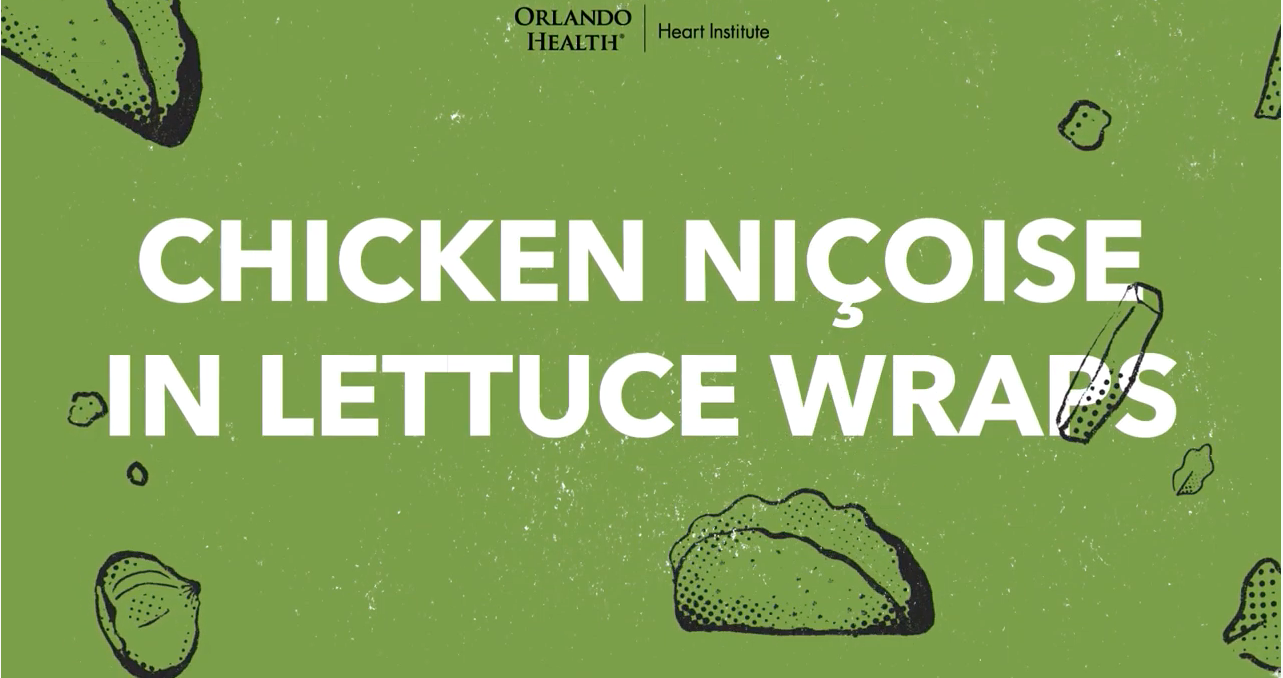Recipe: Chicken Niçoise in Lettuce Wraps