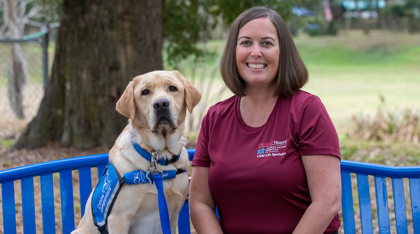 Four-Legged Team Member Joins Orlando Health Arnold Palmer Hospital for Children to Bring Healing and Hope to Patients