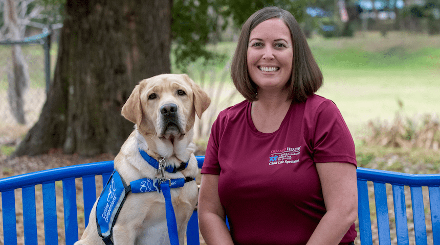 Four-Legged Team Member Joins Orlando Health Arnold Palmer Hospital for Children to Bring Healing and Hope to Patients