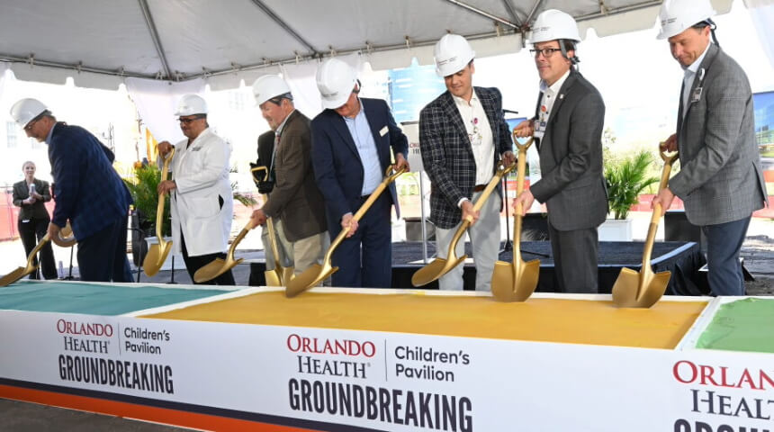 Construction Begins on Orlando Health Children’s Pavilion
