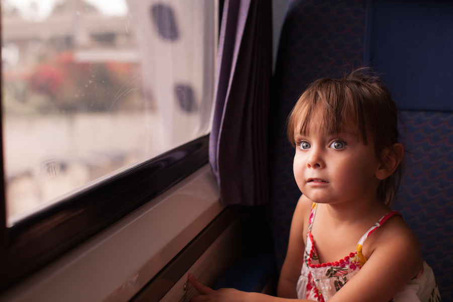 Girl on Train